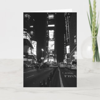 New York City Time Square Card