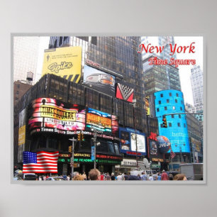 New York City - Time Square - United States - Poster