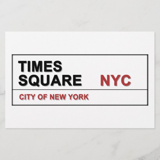 New York City Times Square (Front)