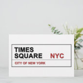 New York City Times Square (Standing Front)