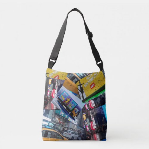 New York City Times Square Crossbody Bag