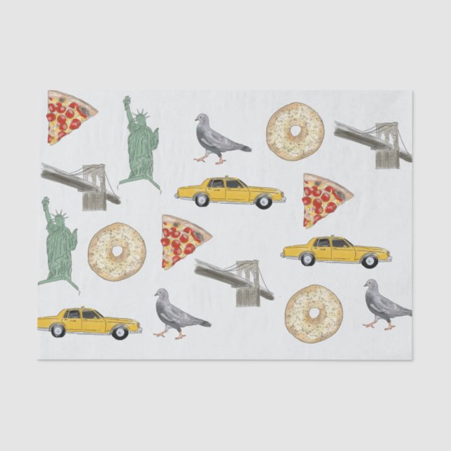 New York City  Tissue Paper (Front)