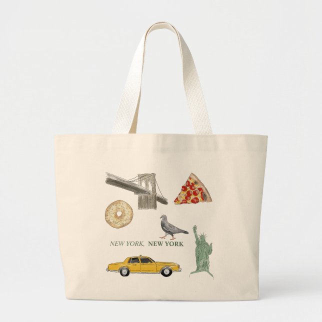 New York City Tote Bag  (Front)