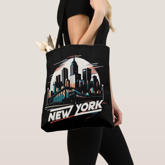 New York City Tote Bag (Close Up)