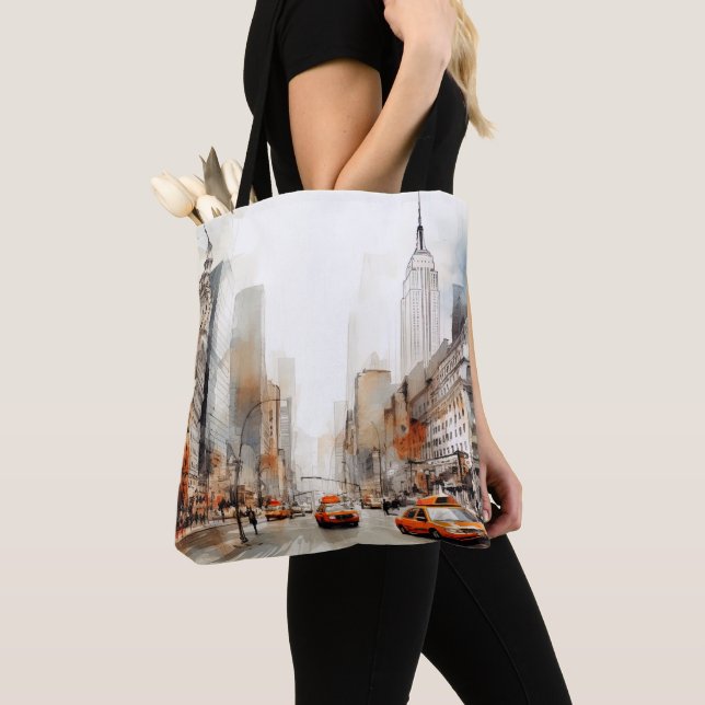 New York City Tote Bag (Close Up)