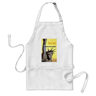 New York City Travel Adult Apron