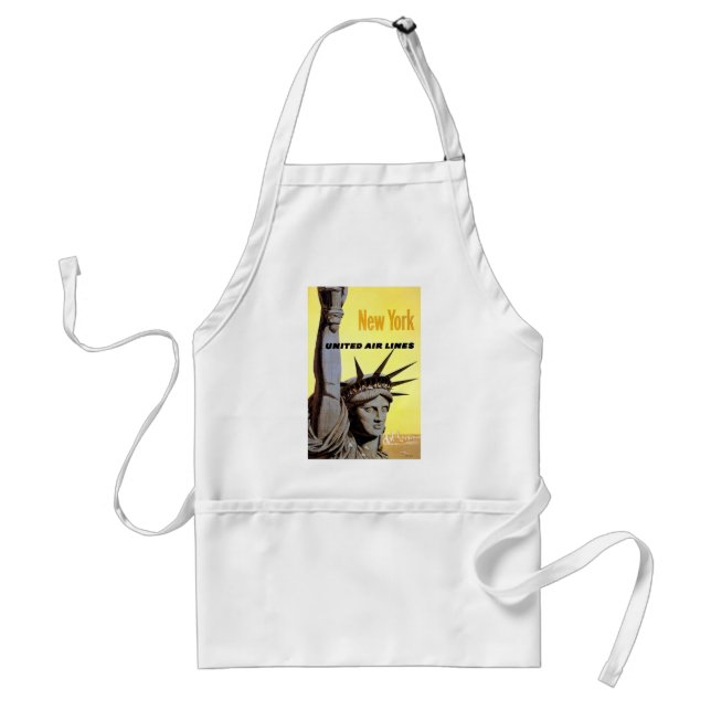 New York City Travel Adult Apron (Front)