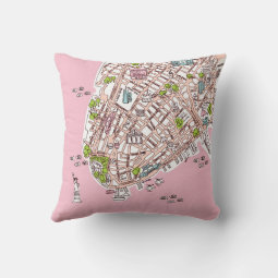 new york travel pillow