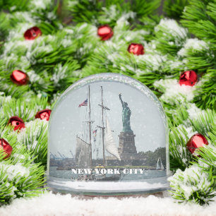 New York City Travel Photo Snow Globe
