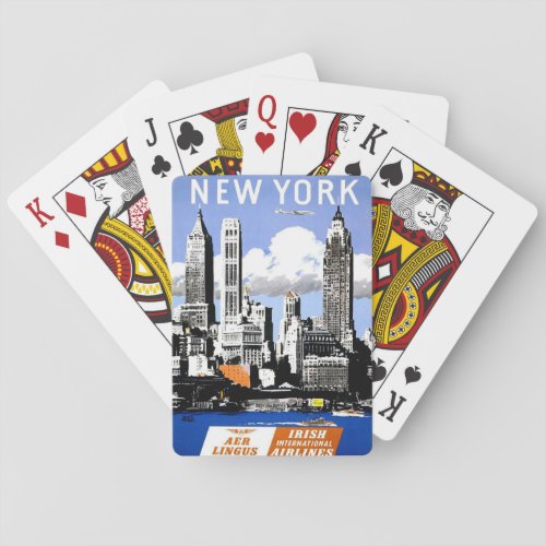 New York City Travel Poker Cards