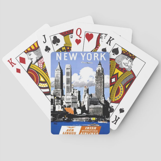 New York City Travel Poker Cards (Back)