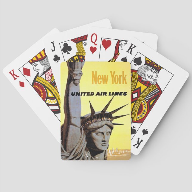 New York City Travel Poker Cards (Back)