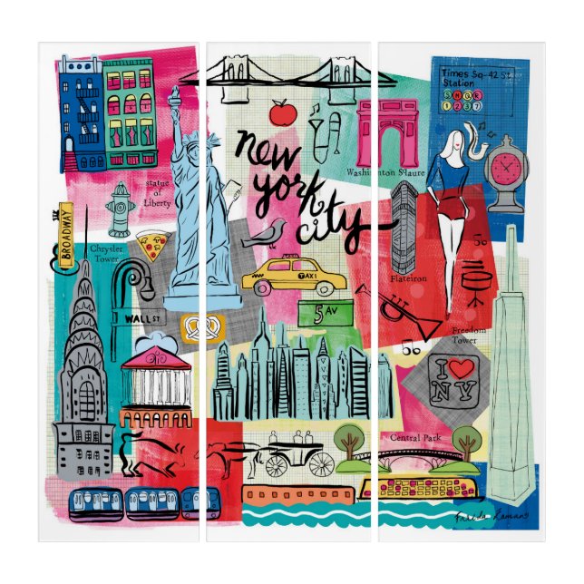 New York City Triptych (Front)