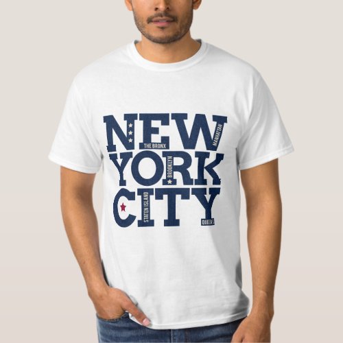 New York City Typography shirts  jackets