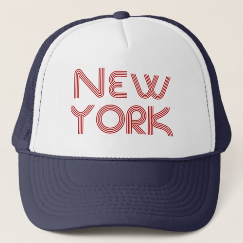 New York City United States of America Trucker Hat
