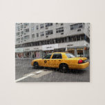 New York City Upper East Side Yellow Taxi Cab NYC Jigsaw Puzzle<br><div class="desc">Features an original color photograph of a yellow taxi cab on the Upper East Side. Photographed in Manhattan, New York City. Lots of other NYC and nature photographs are also available from this shop. Don't see exactly what you're looking for? Contact Rebecca to have a product customized just for you!...</div>