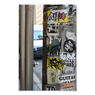 New York City Urban Graffiti Street Art Photograph