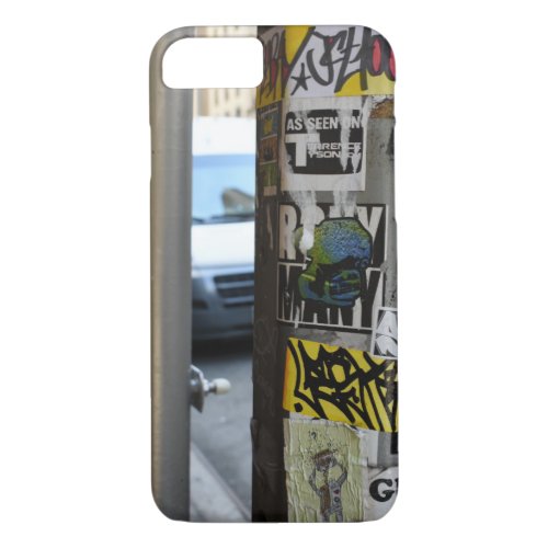 New York City Urban Graffiti Street Art Photograph iPhone 87 Case