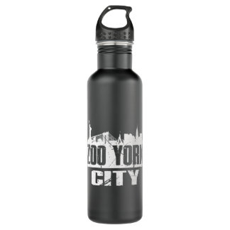 New York City Urban Life Cool NYC Style Premium Stainless Steel Water Bottle