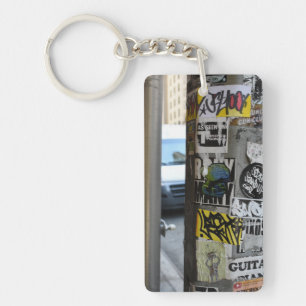New York City Urban Street Photography Graffiti NY Keychain