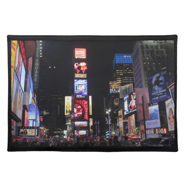 New York City USA Cloth Placemat (Front)