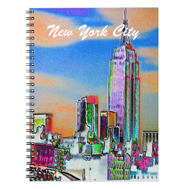 New York City USA Notebook (Front)