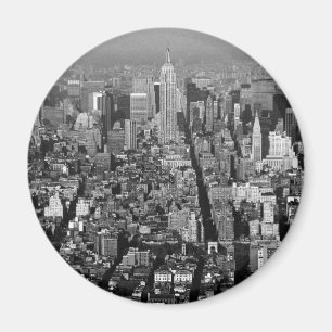 New York City USA skyline 1987 Magnet