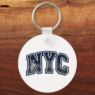 New York City Vintage Street Style Keychain