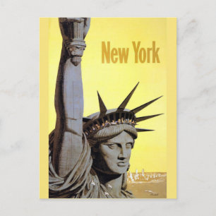 New York City vintage travel postcard