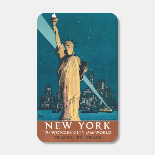 New York City Vintage Travel Poster Tote Matchboxes