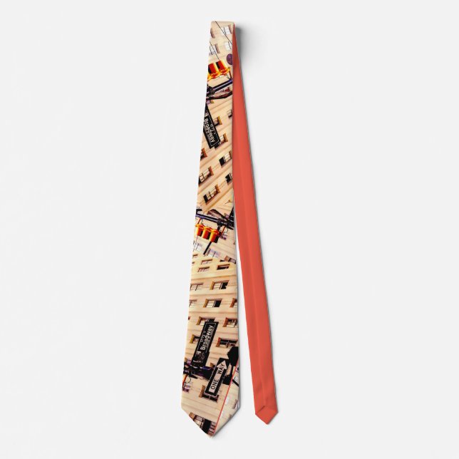 New York City - Wall Street Neck Tie (Front)