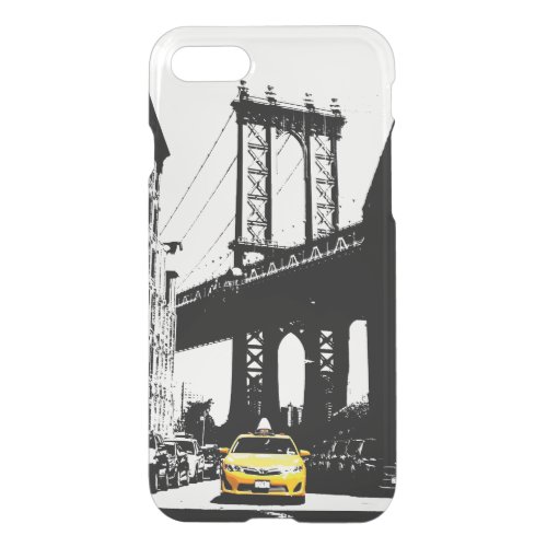 New York City Yellow Taxi Pop Art iPhone SE87 Case