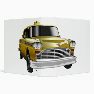 New York City Yellow Vintage Cab