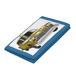 New York City Yellow Vintage Cab Trifold Wallet