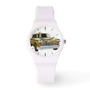 New York City Yellow Vintage Cab Watch