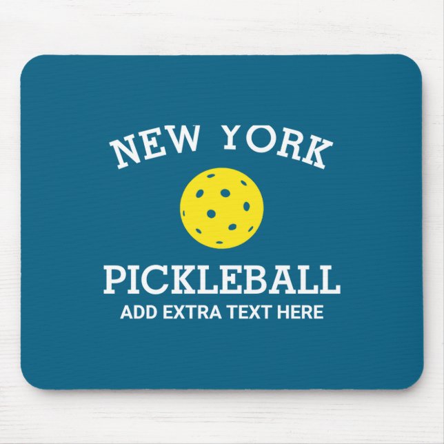 New York Ckleball Add Club Partner Name _1  Mouse Pad (Front)