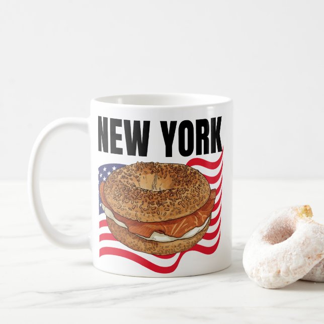 New York Classic Mug (With Donut)