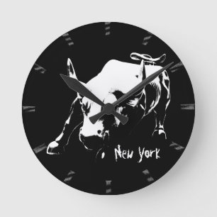 New York Clock Gifts Decor NY Wall Clock