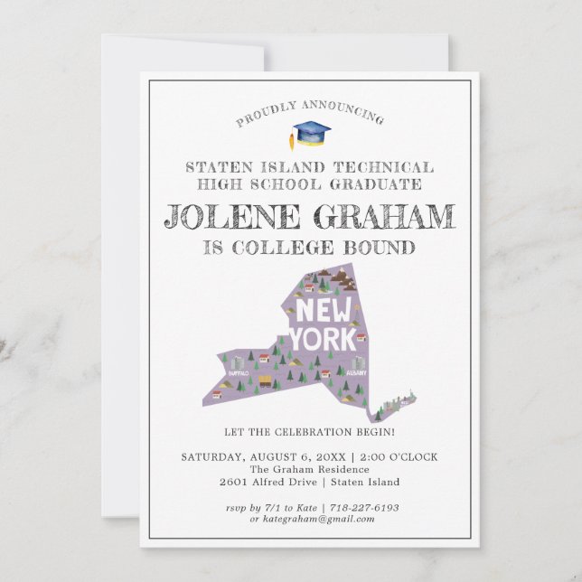 New York | College Bound Graduation Party (Front)