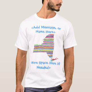 New York Colorful Customizable Election Shirt
