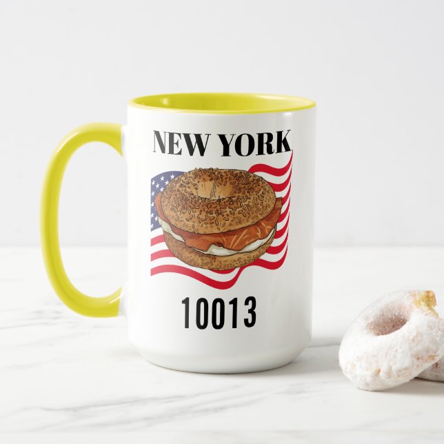 New York Combo Mug (With Donut)