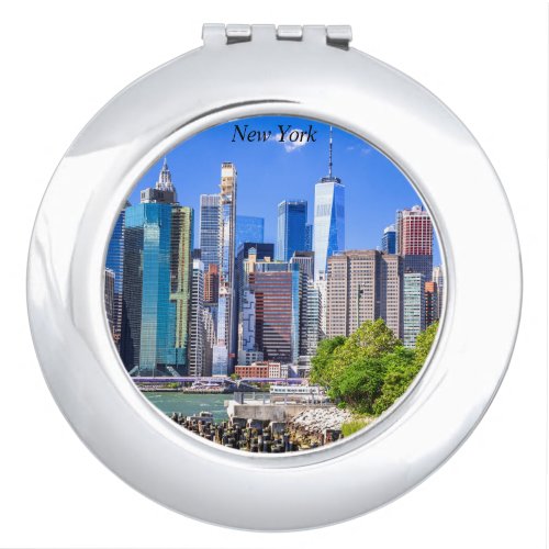 New York Compact Mirror