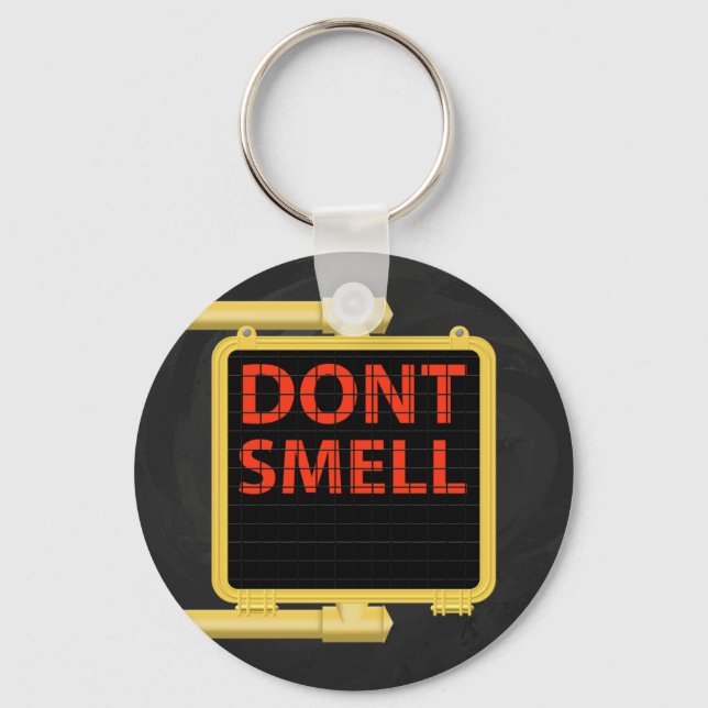 New York Crosswalk Sign Smell Keychain (Front)