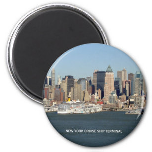 New York Cruise Ship Terminal Magnet