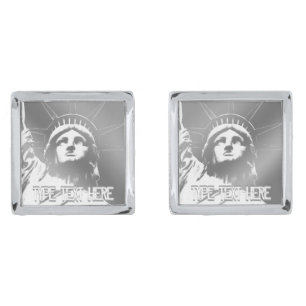New York Cufflinks Custom Statue of Liberty Gifts