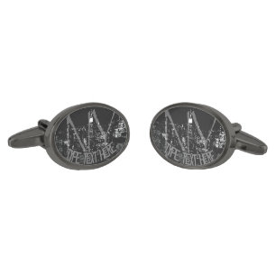 New York Cufflinks Personalized NYC Cufflinks