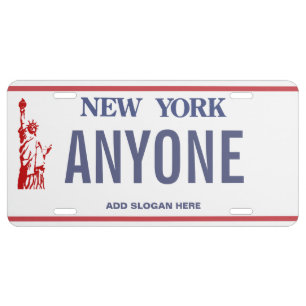 New York Custom License Plate