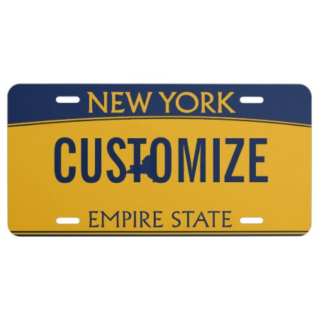 New York Custom License Plate