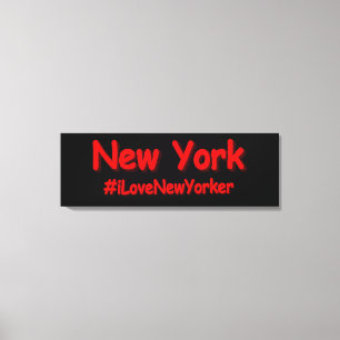 "New York" Cute Design. Buy Now Canvas Print