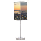New York dawn skyline Table Lamp (Back)